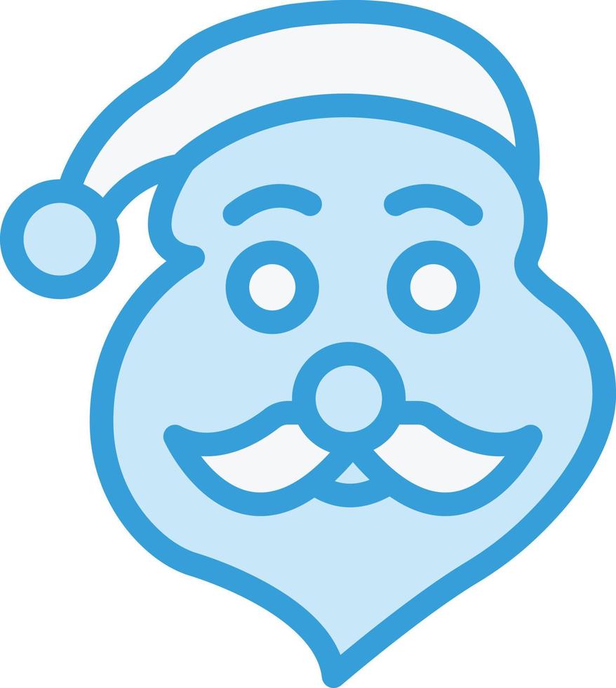 Santa claus Vector Icon Design Illustration