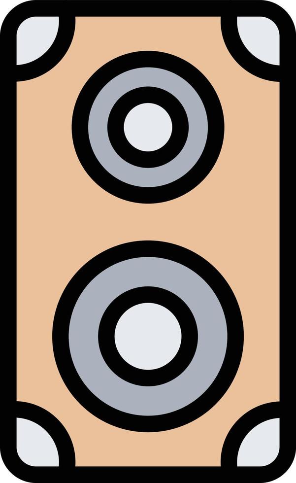 Loudspeaker Vector Icon Design Illustration