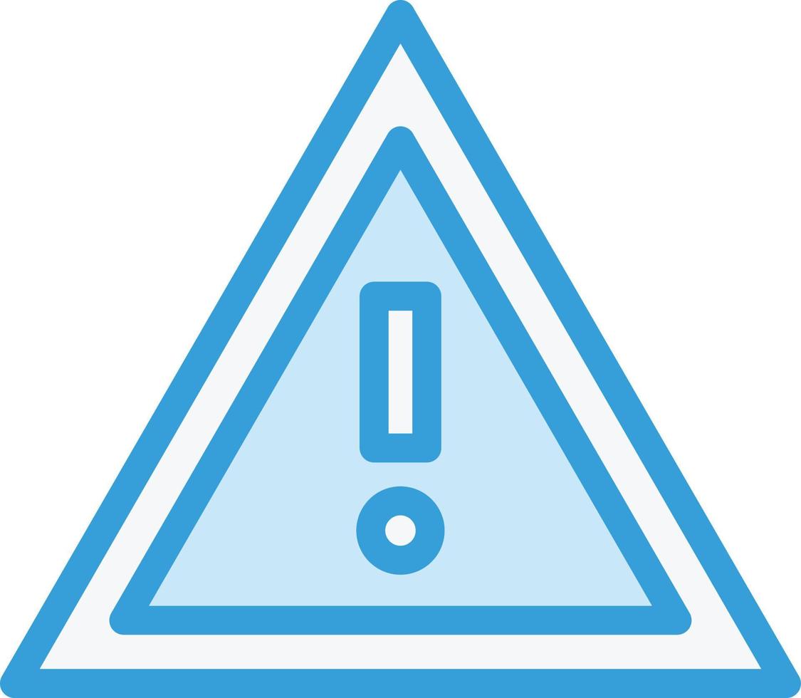 Warning Vector Icon Design Illustration