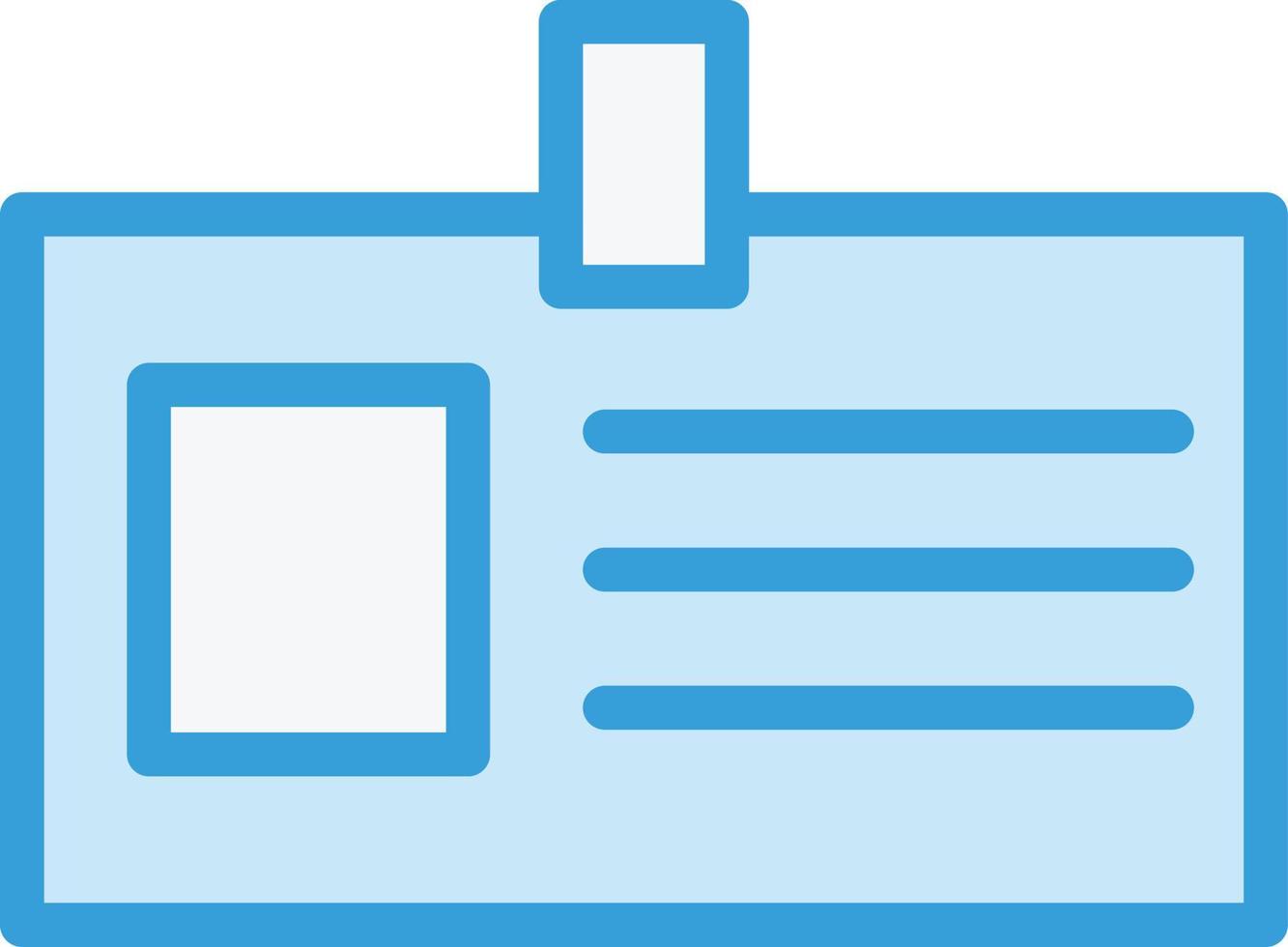 Student Card Vector Icon Design Illustration