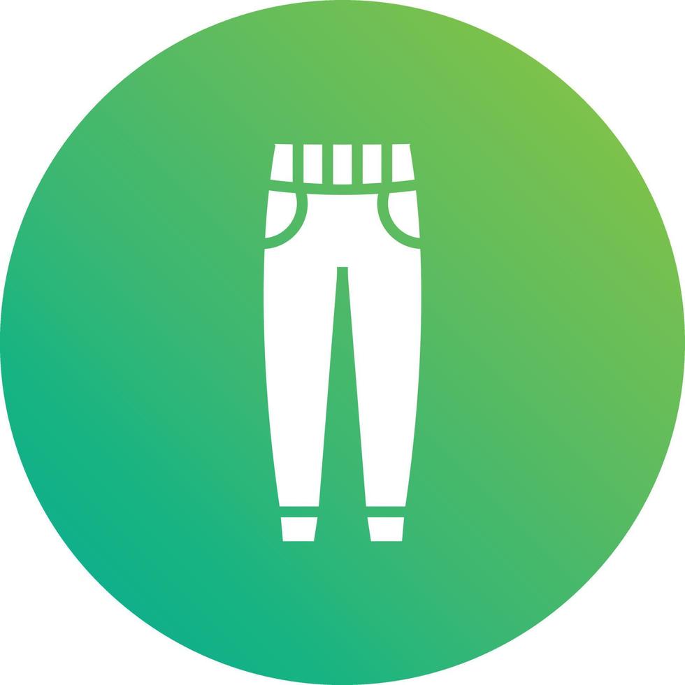 Trouser Vector Icon Design Illustration