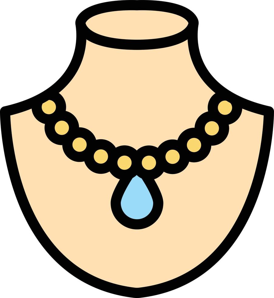Necklace Vector Icon Design Illustration 14066776 Vector Art at Vecteezy