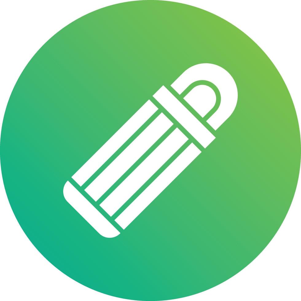 Sleeping Bag Vector Icon Design Illustration