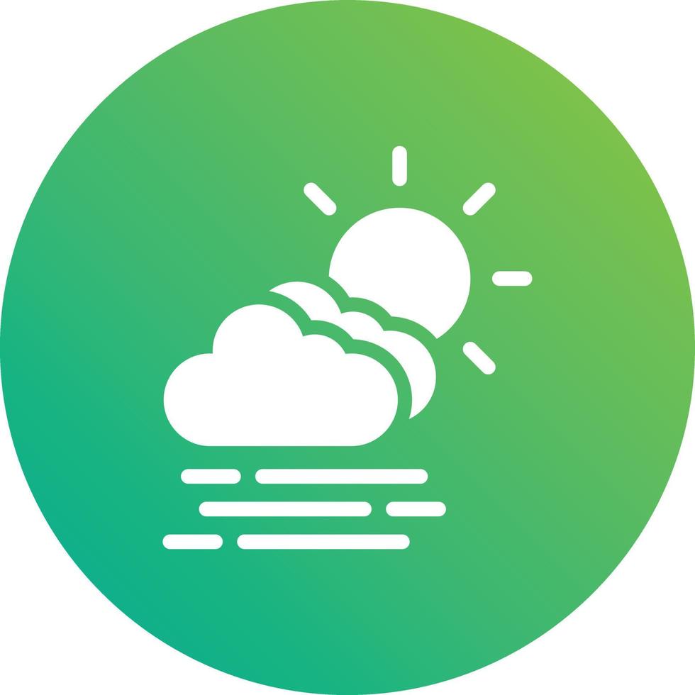 Haze Vector Icon Design Illustration