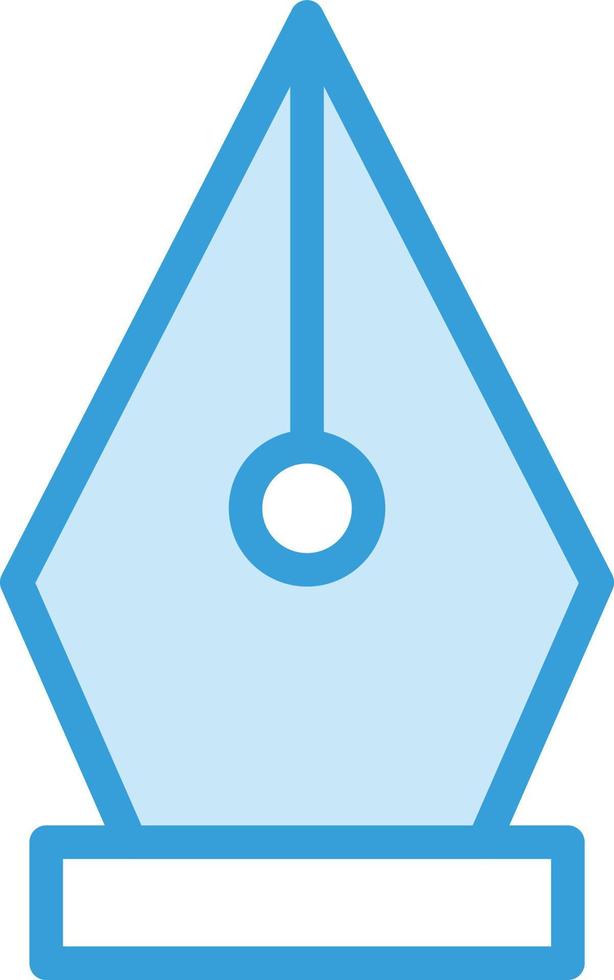 Nib Vector Icon Design Illustration