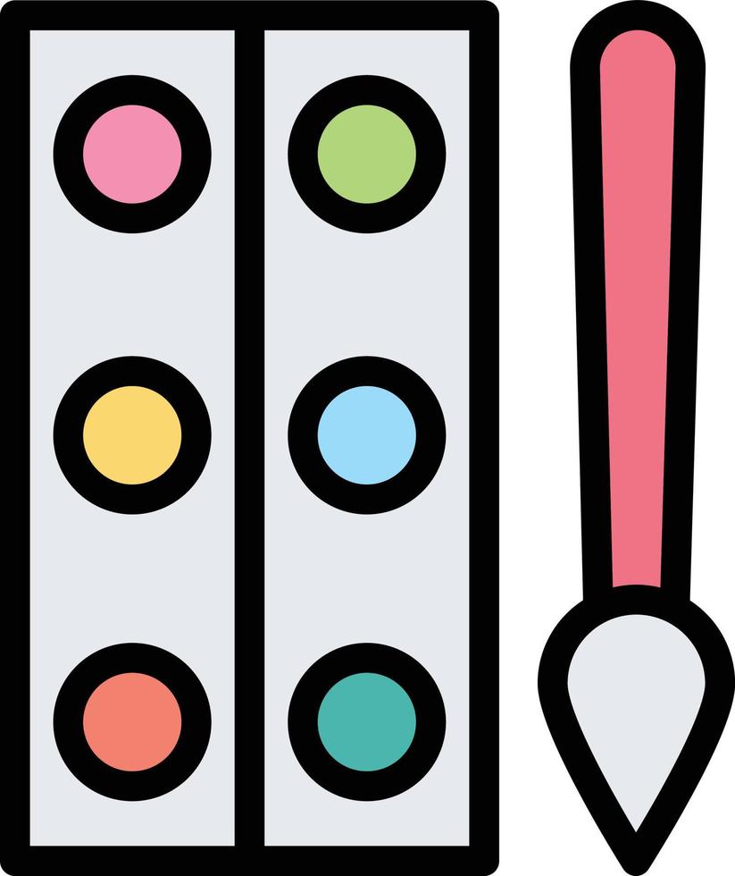 ilustración de diseño de icono de vector de color de agua