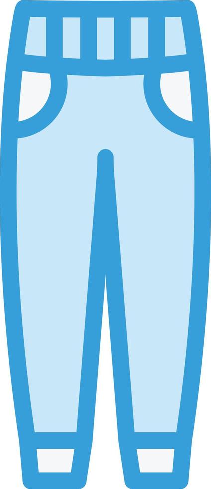 Trouser Vector Icon Design Illustration