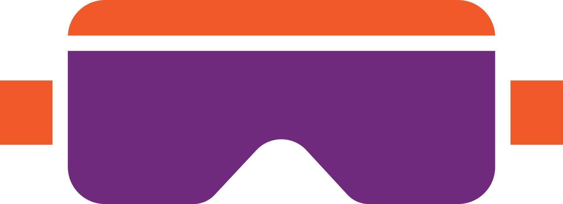 Goggle Vector Icon Design Illustration