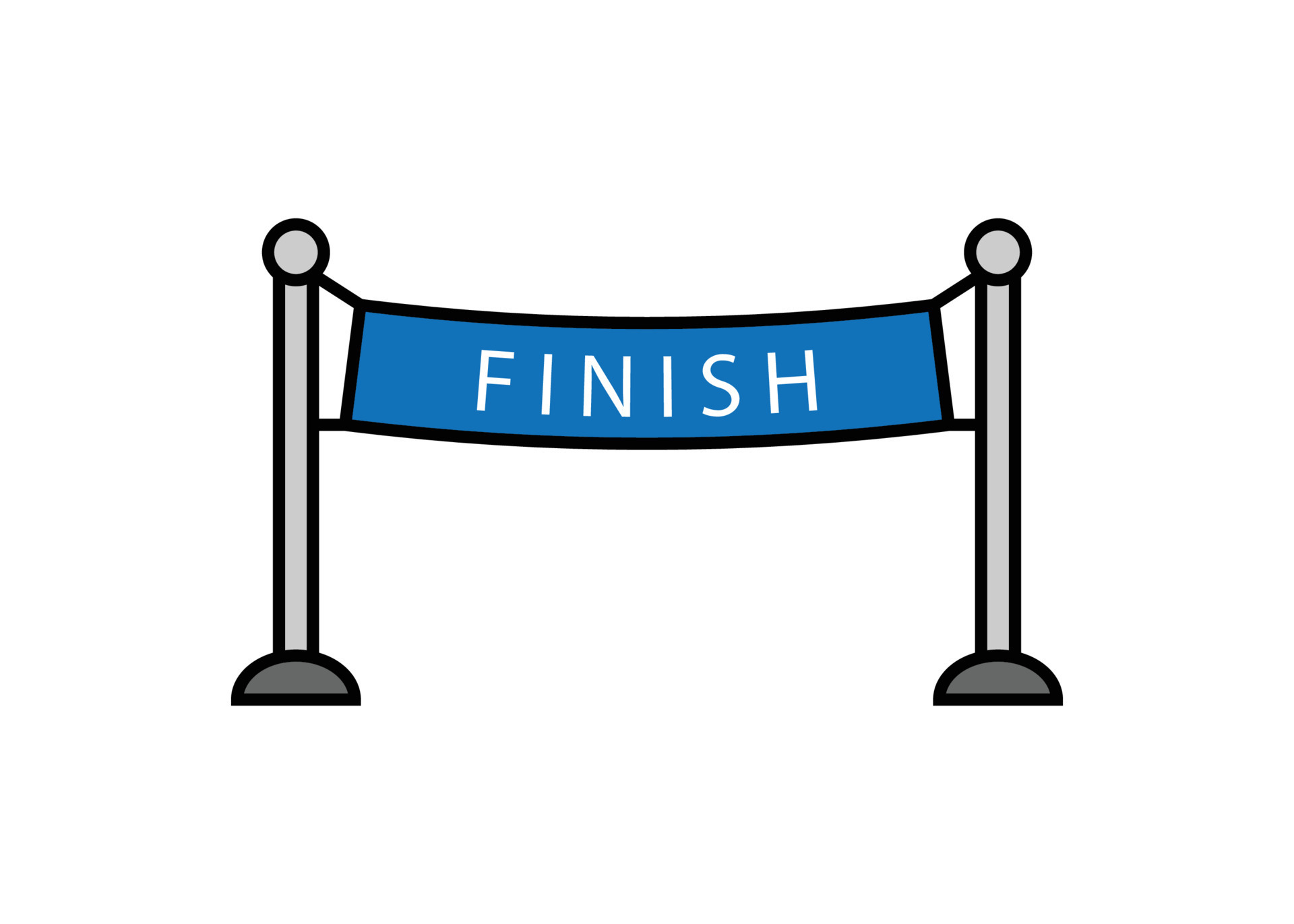 Finish line icon logo design template vector isolated illustration 14067345  Vector Art at Vecteezy, finish line 