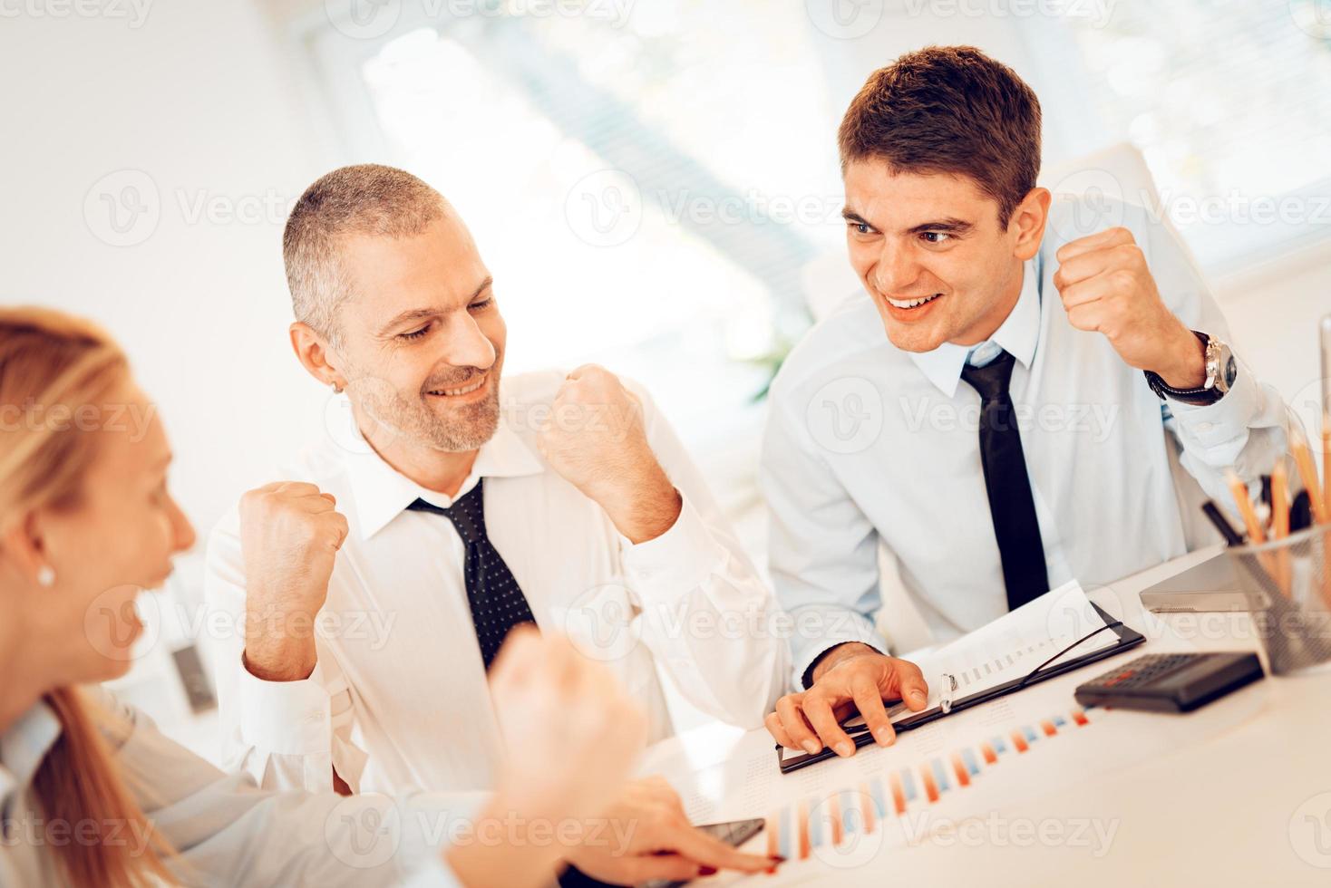 Successful Young Business Team photo