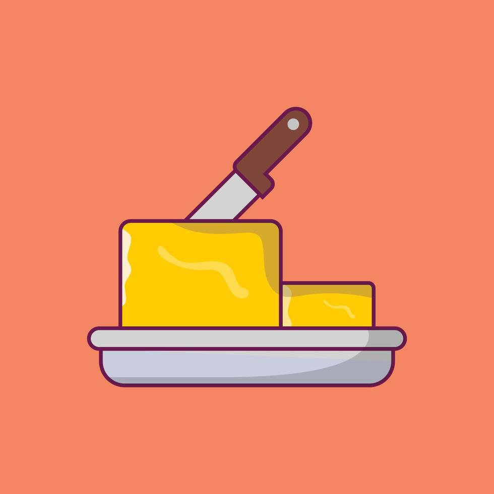 cake knife vector illustration on a background.Premium quality symbols.vector icons for concept and graphic design.