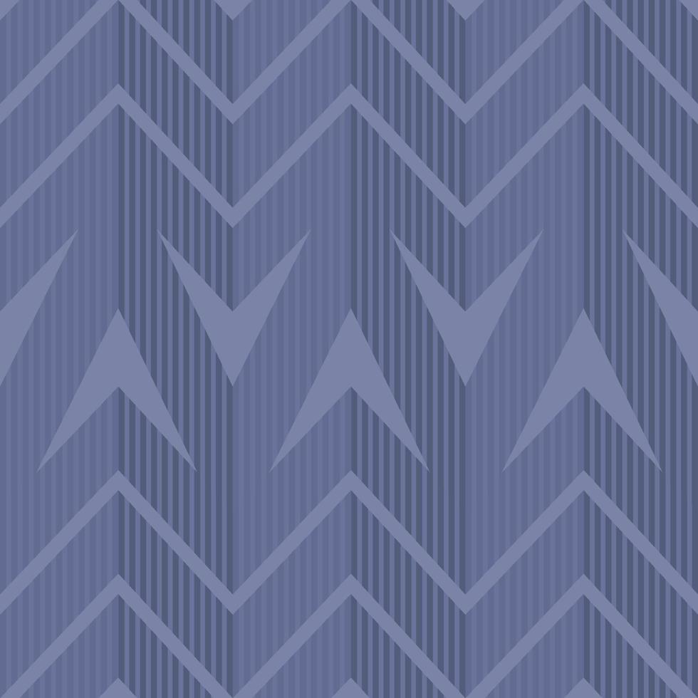 Slate blue chevron seamless pattern. vector