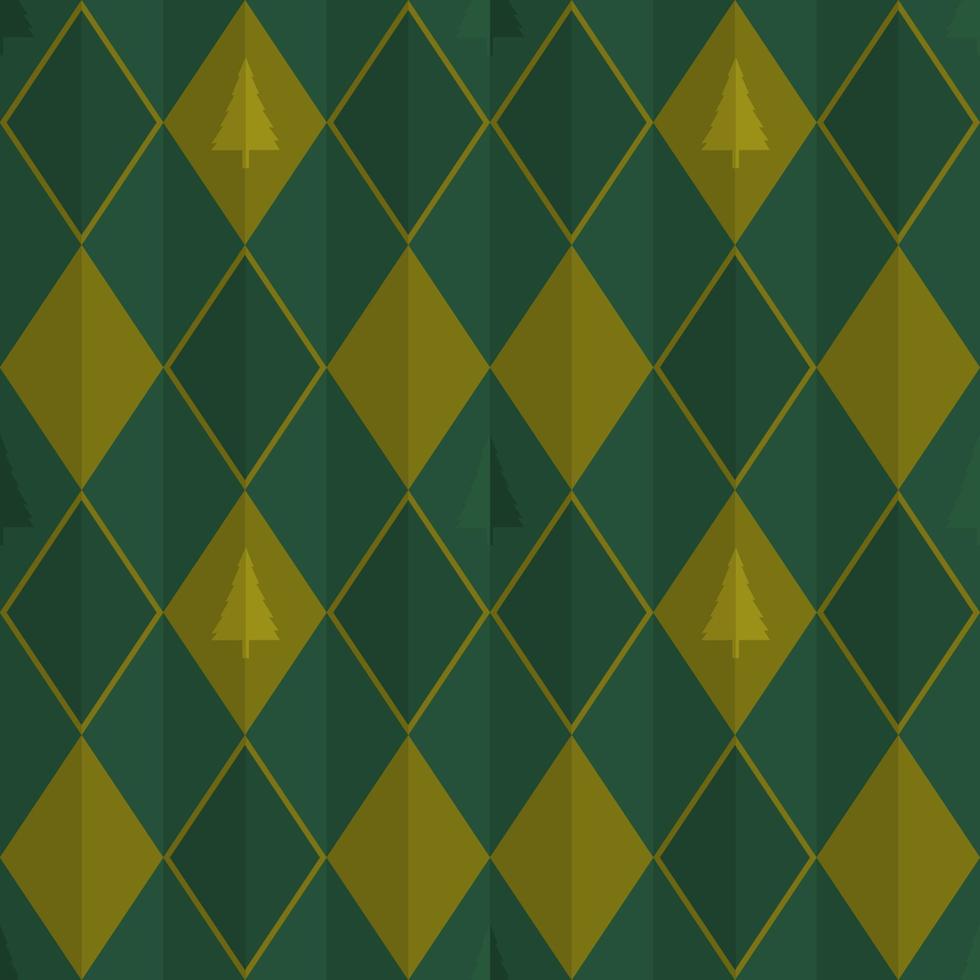 Dark green pattern for christmas theme, christmas seamless pattern. vector