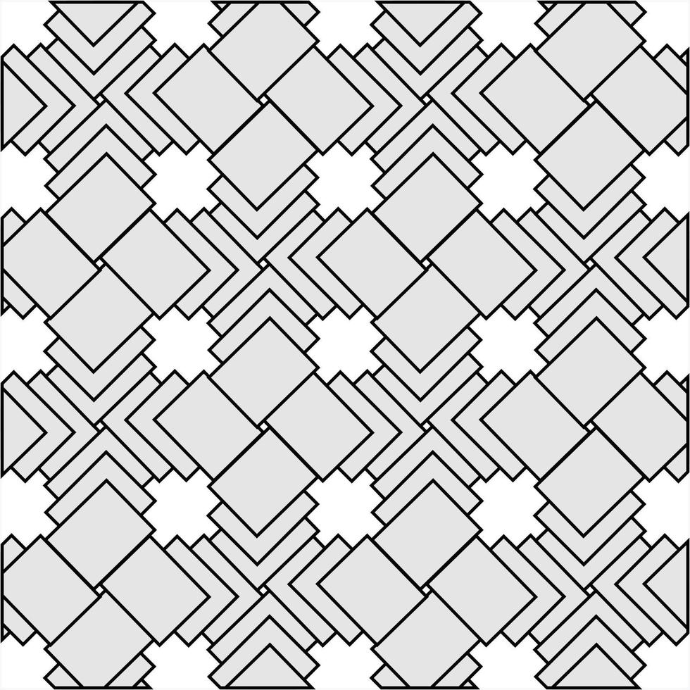 overlapping grey boxes on white pattern vector design