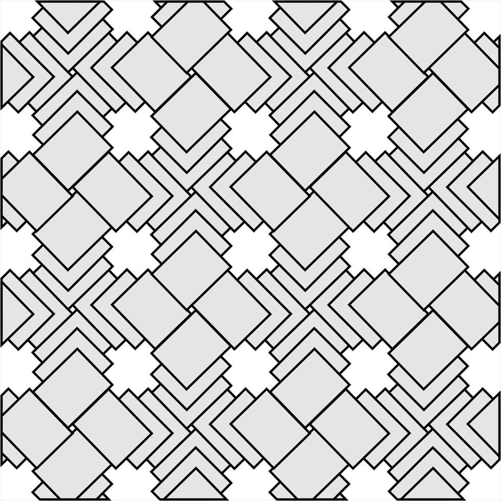 overlapping grey boxes on white pattern vector design