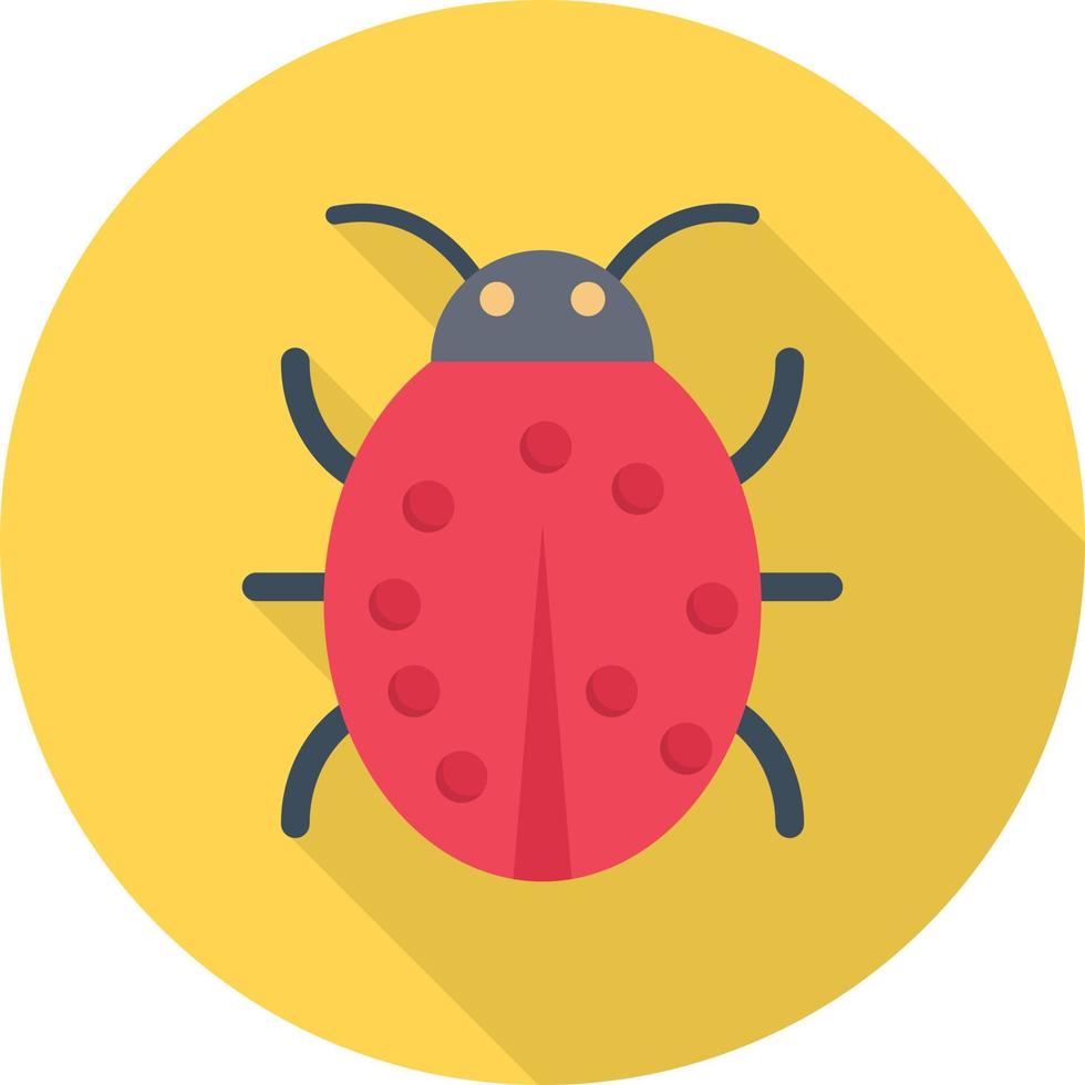 ladybird vector illustration on a background.Premium quality symbols.vector icons for concept and graphic design.