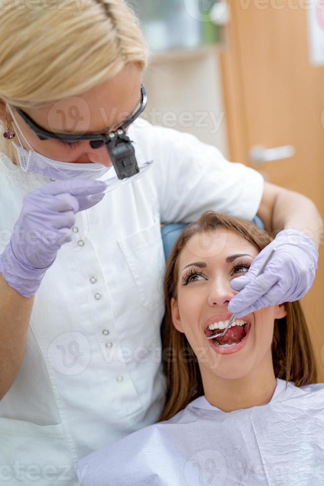 vista consulta dental foto