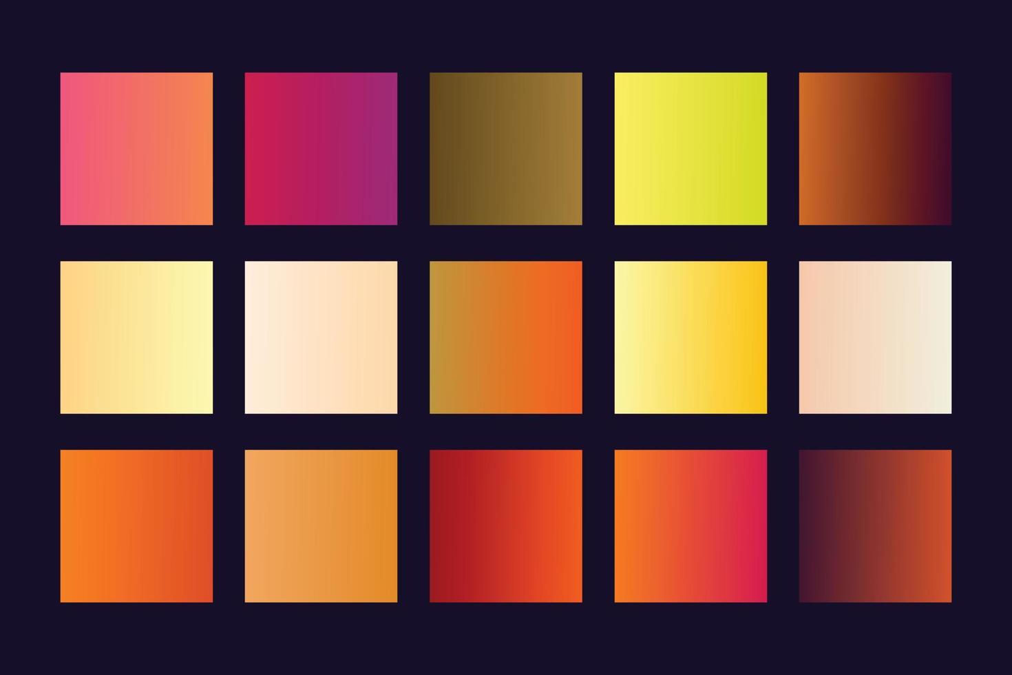 Colorful abstract gradient vector template free