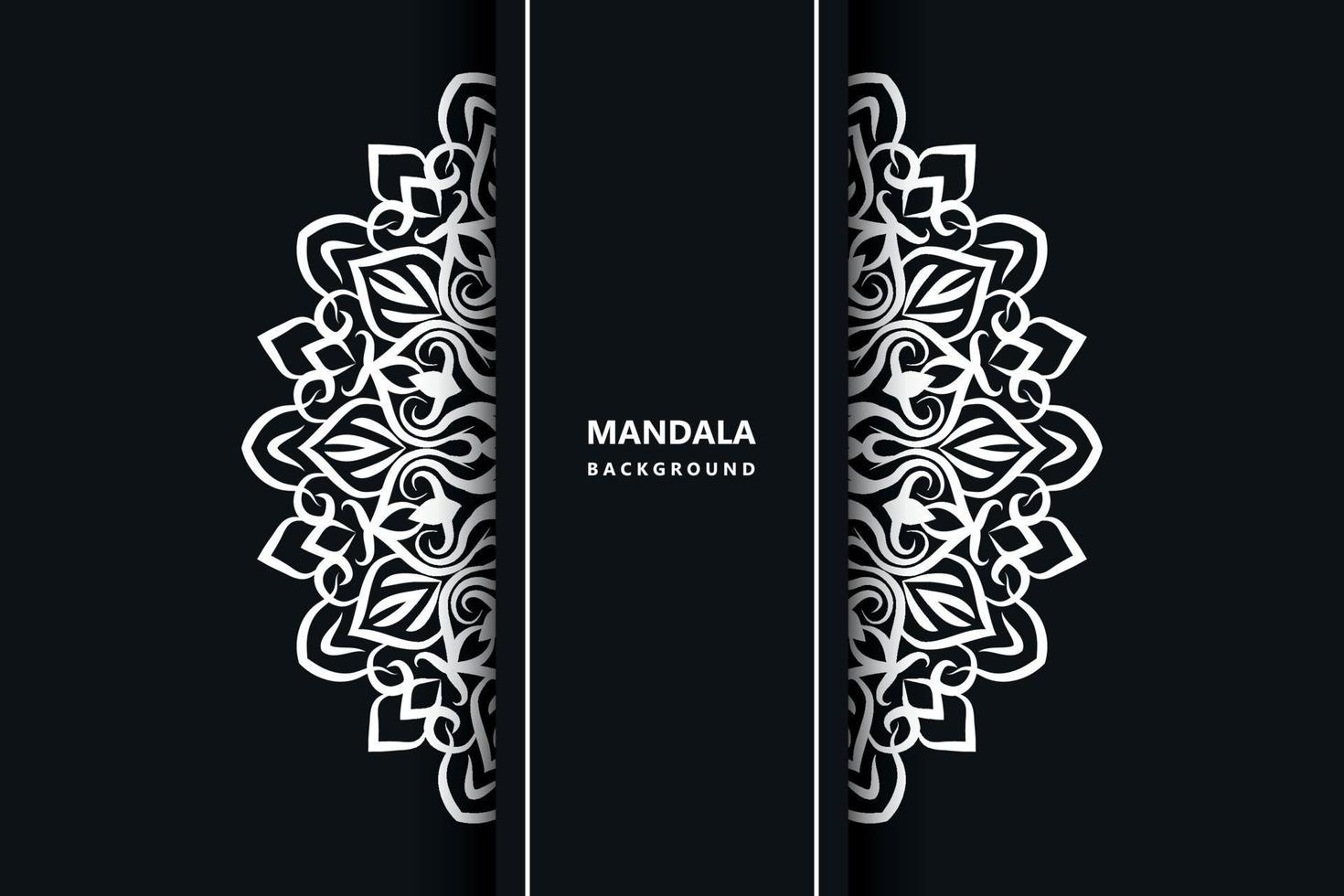 diseño de fondo de mandala profesional vector