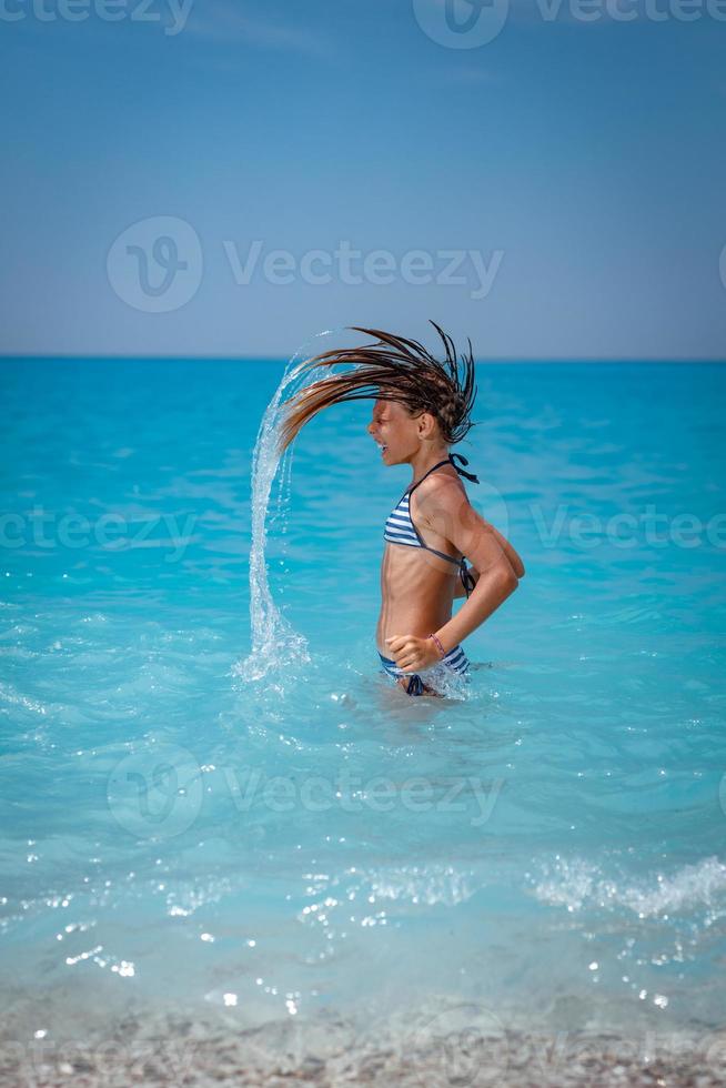 Happiness In The Waves photo