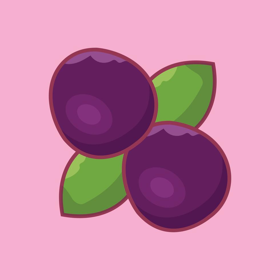 berry vector illustration on a background.Premium quality symbols.vector icons for concept and graphic design.