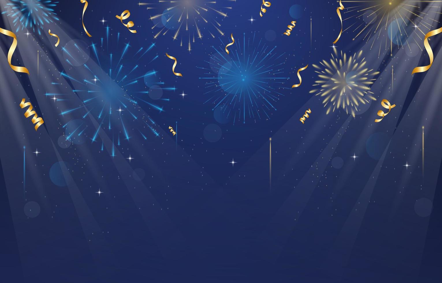 New Year Party Background vector