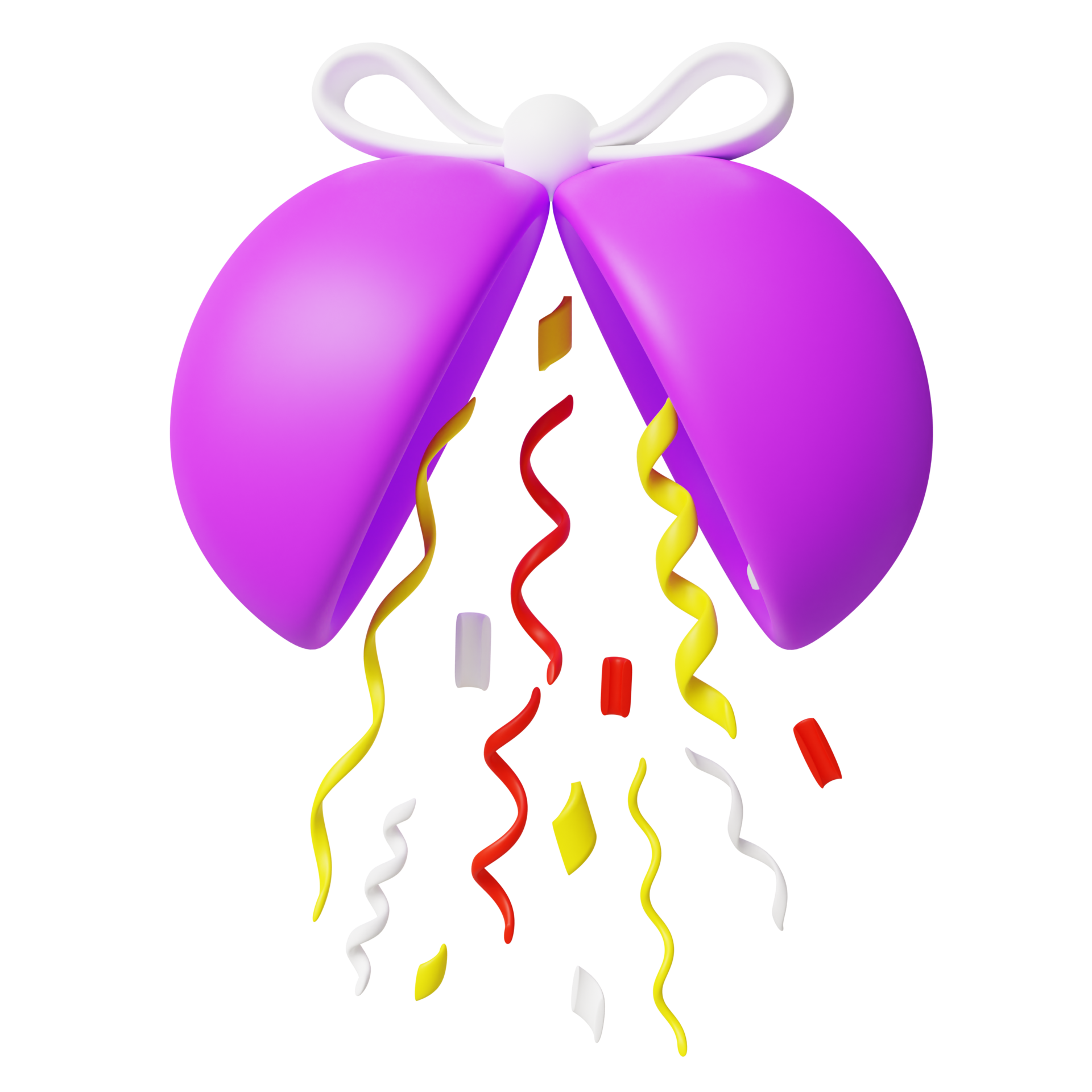 confetti ball 3d illustration 14069953 PNG