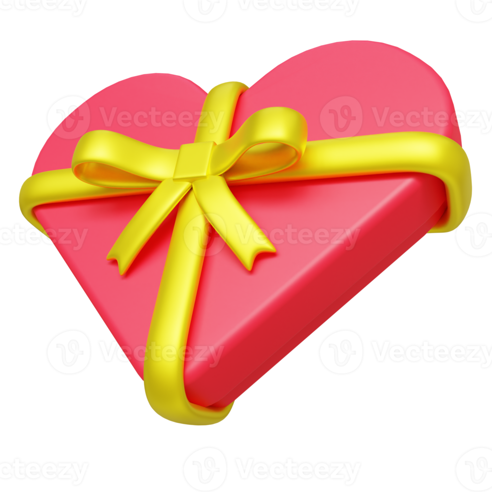chocolate box 3d illustration png