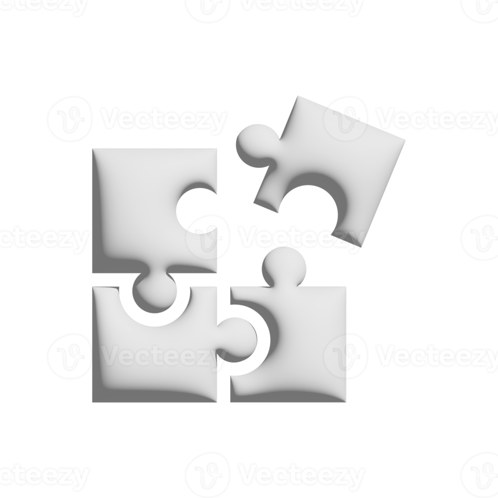 Puzzles and games icon 3d design for application and website presentation png