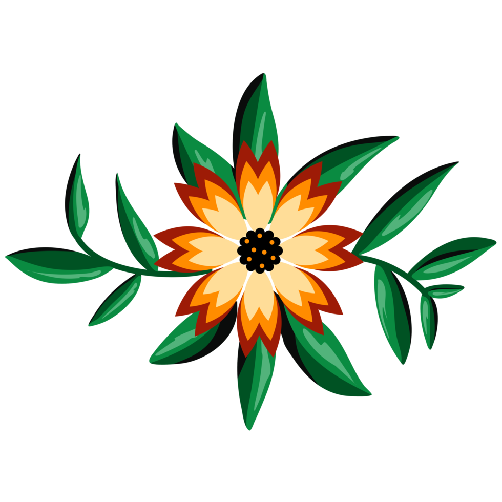 Sunflower Bouquet Illustration png