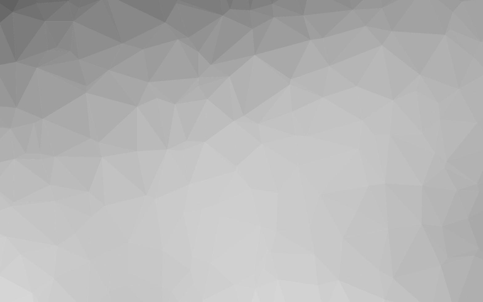 Light Silver, Gray vector polygonal template.