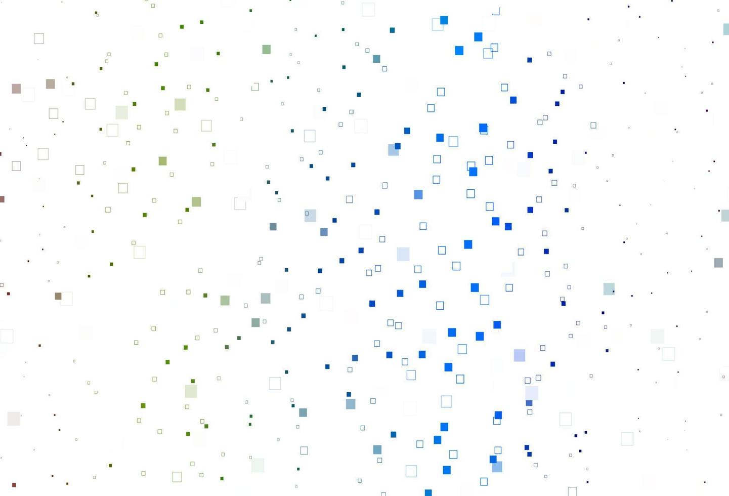 Light Multicolor, Rainbow vector layout with rectangles, squares.