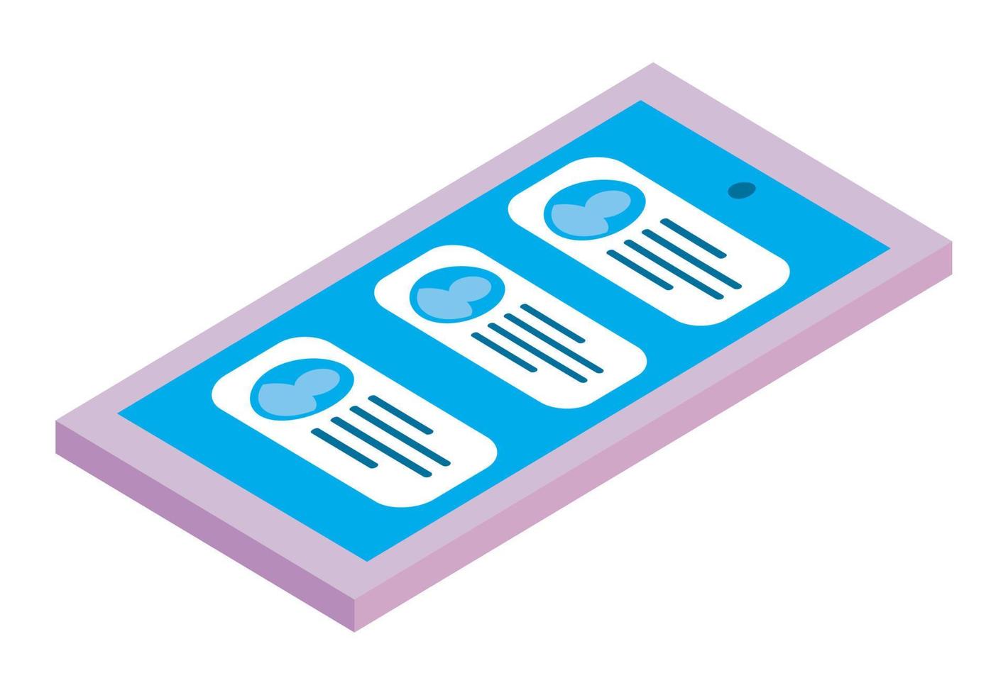 smartphone device technology vector