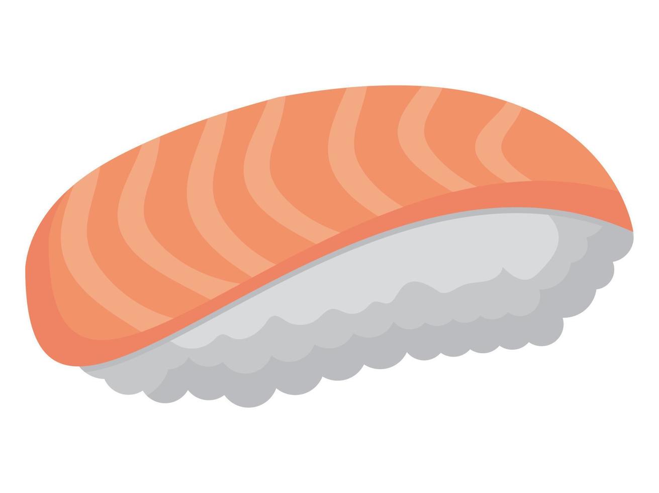 nigiri sushi asian food vector