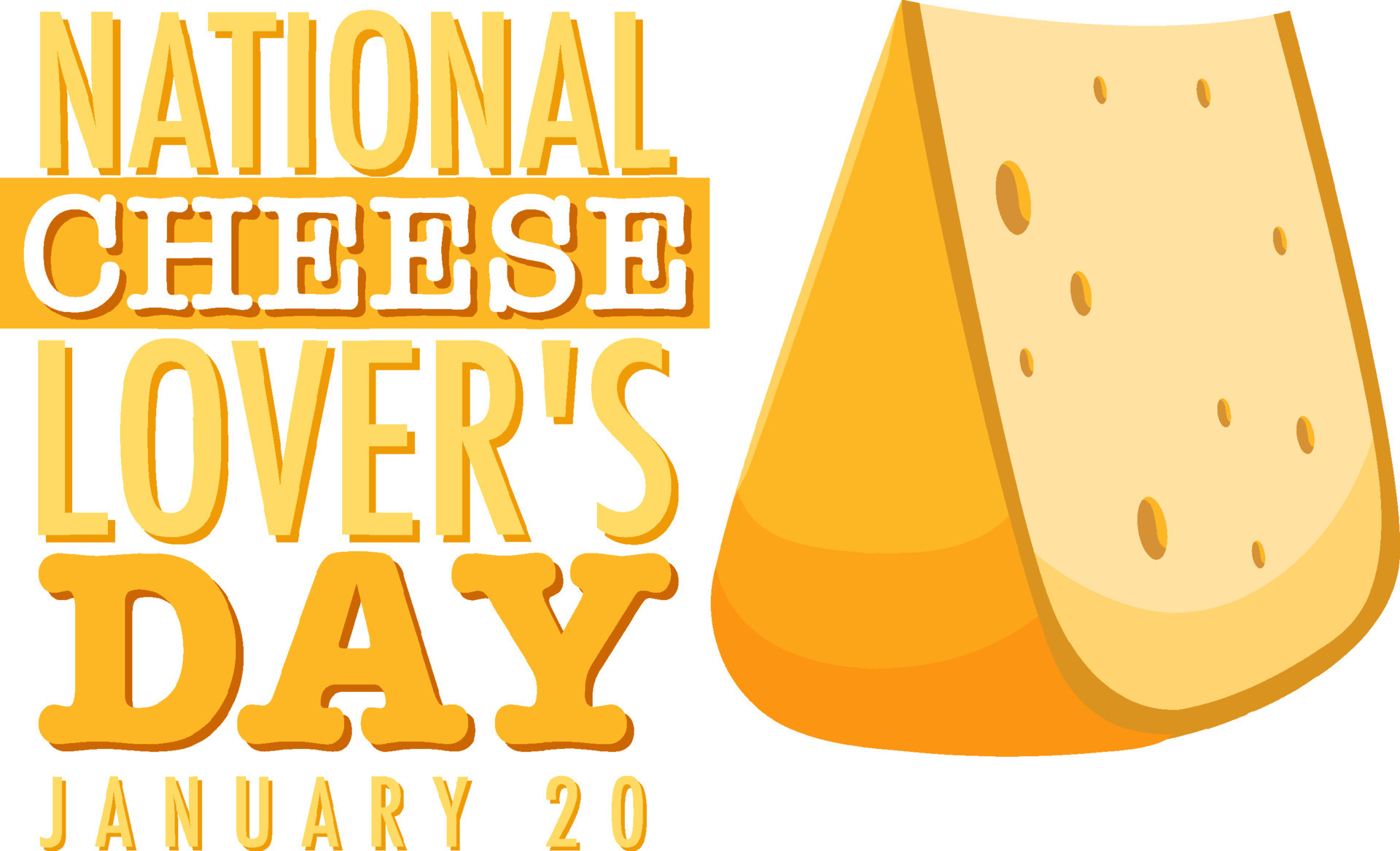 National cheese lovers day icon 14071103 Vector Art at Vecteezy
