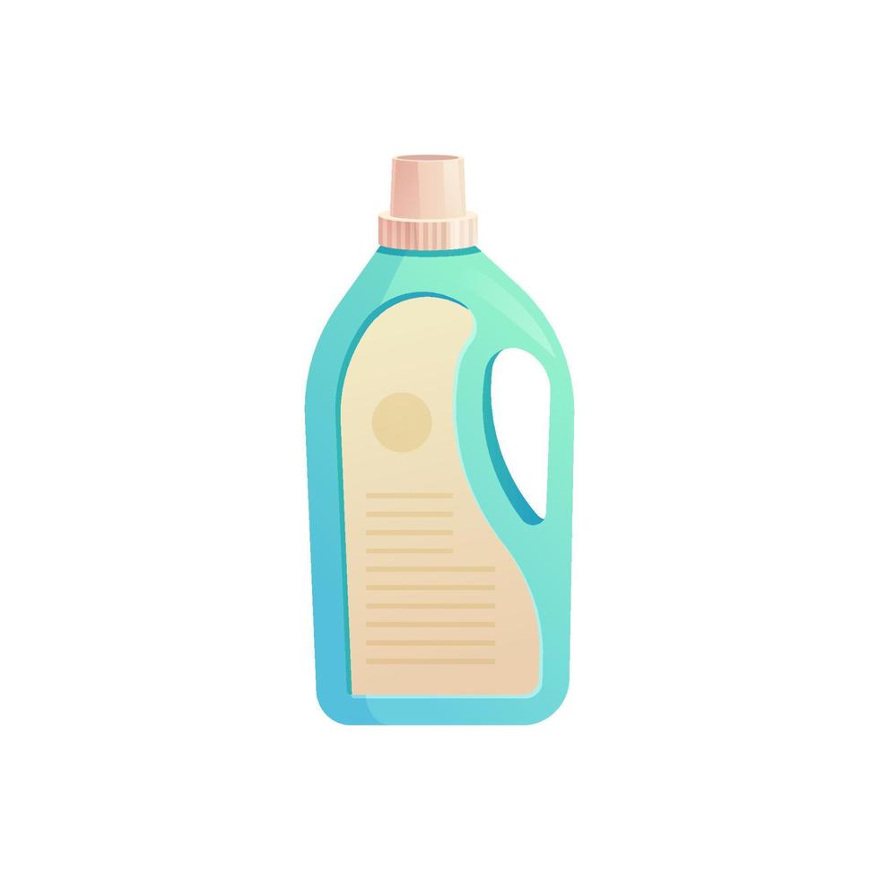 Detergent bottle vector flat design