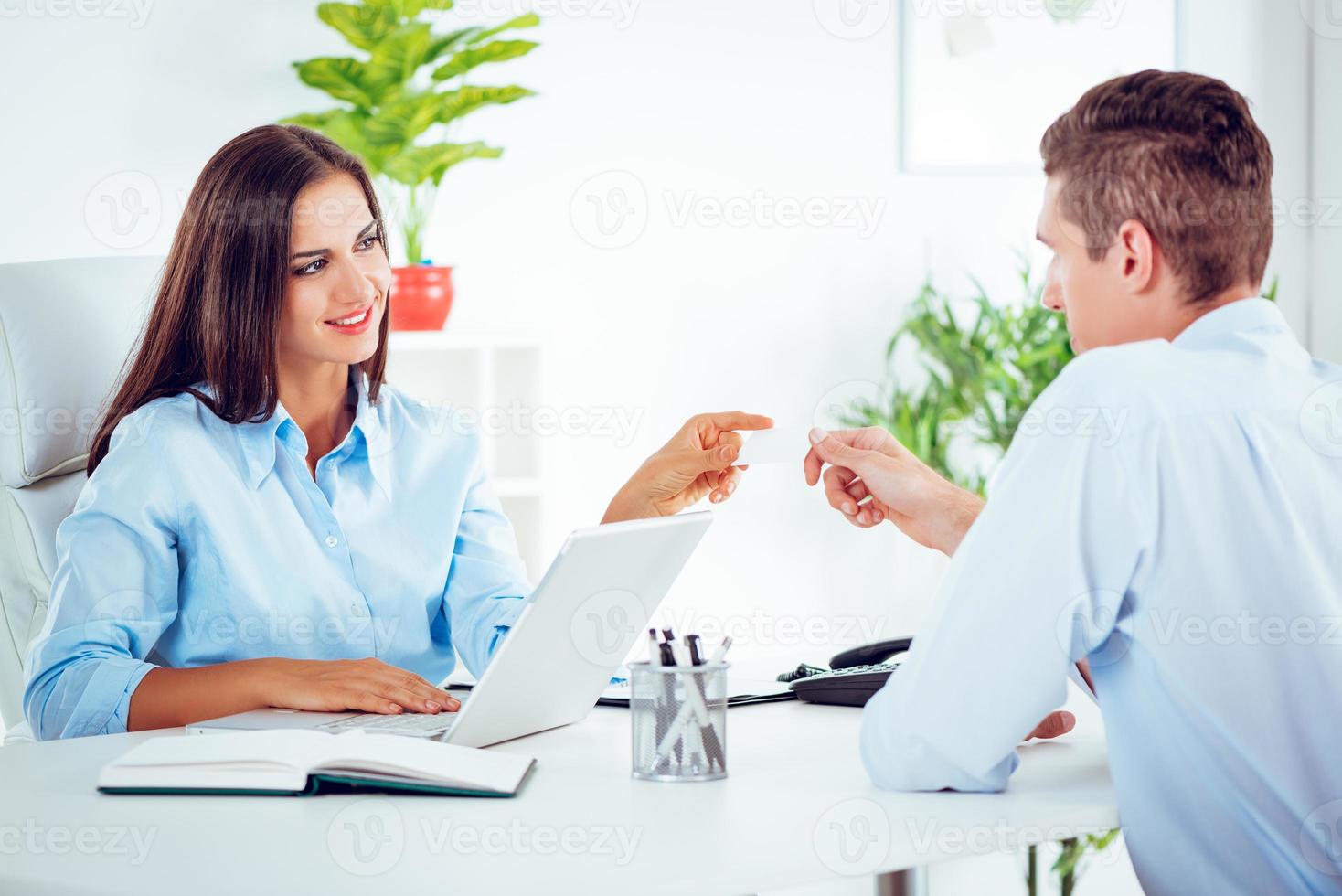 Two Successful Business Partners photo