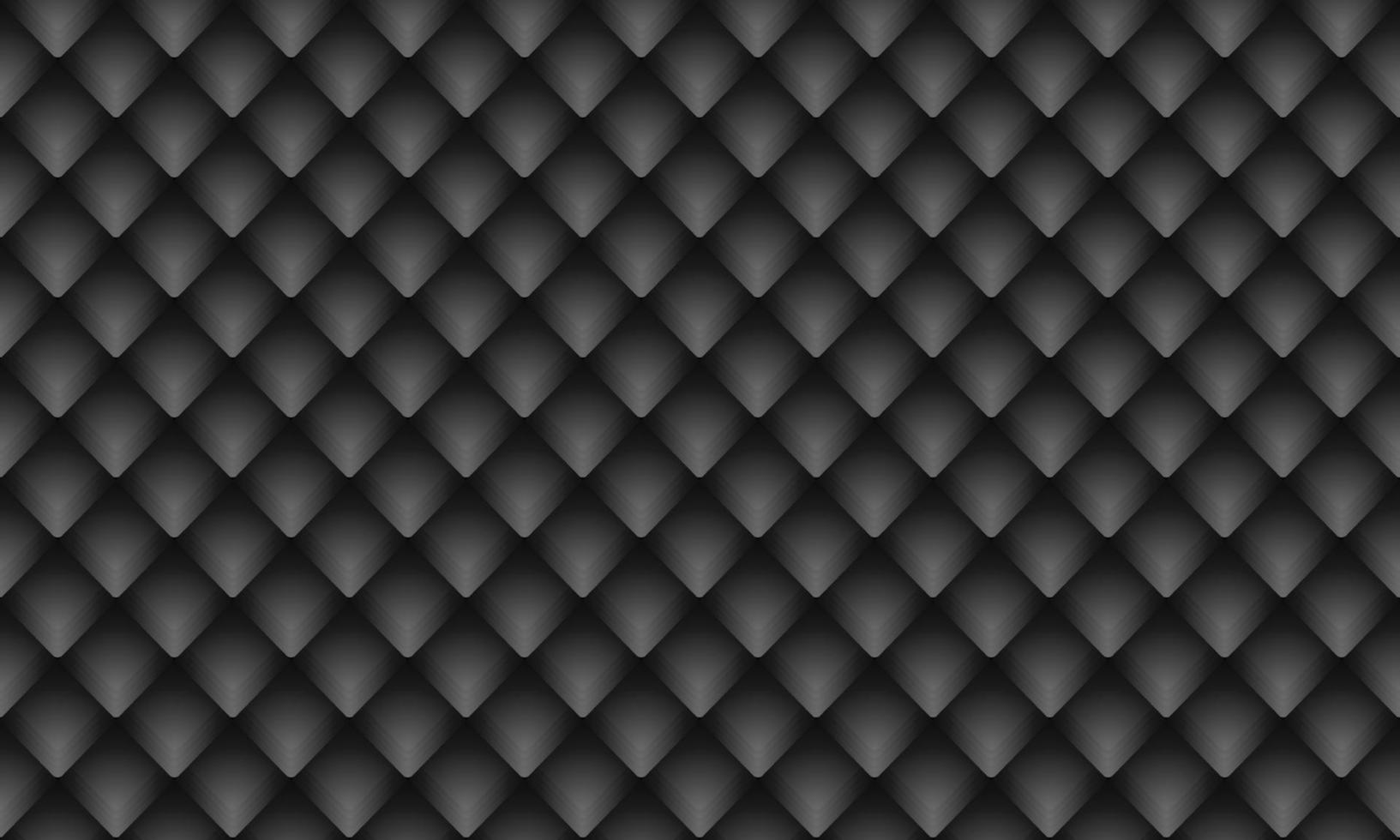 Black diamond pattern seamless overlapping. Seamless geometric. Vector illustration.