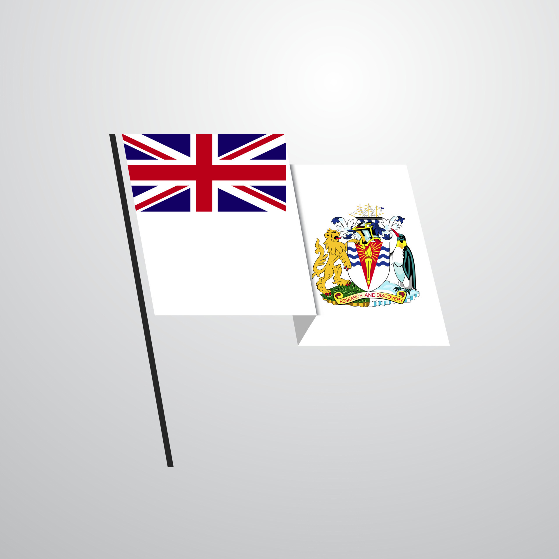 British antarctic Territory 14072317 Vector Art at Vecteezy