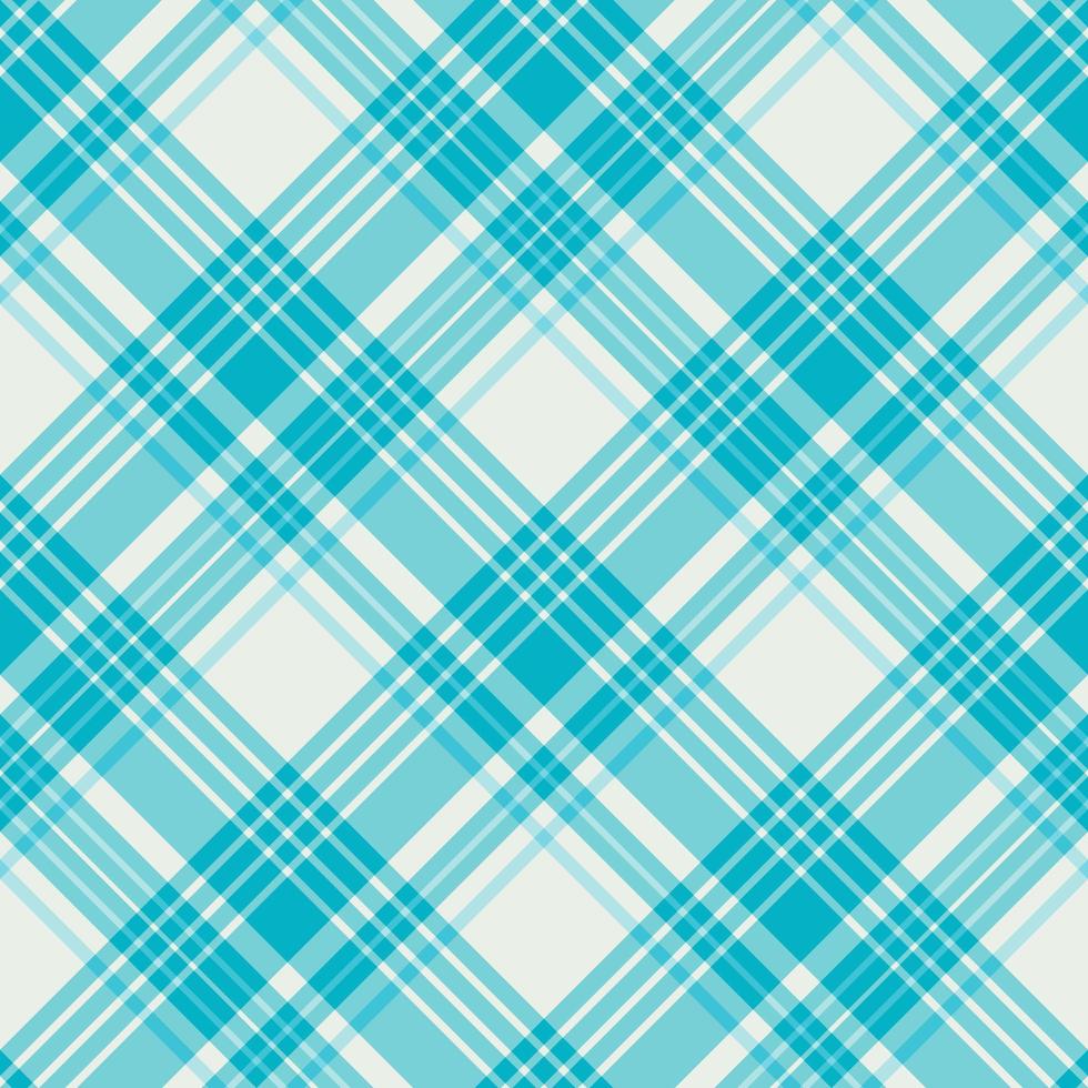 Seamless pattern in creative blue colors for plaid, fabric, textile, clothes, tablecloth and other things. Vector image. 2