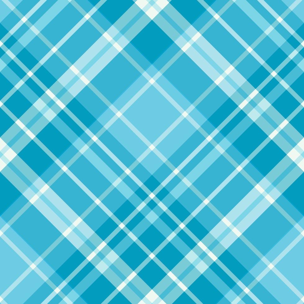 Seamless pattern in cute blue and white colors for plaid, fabric, textile, clothes, tablecloth and other things. Vector image. 2