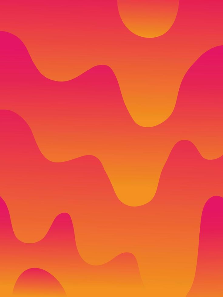 vector illustration gradient abstract background with melt effect