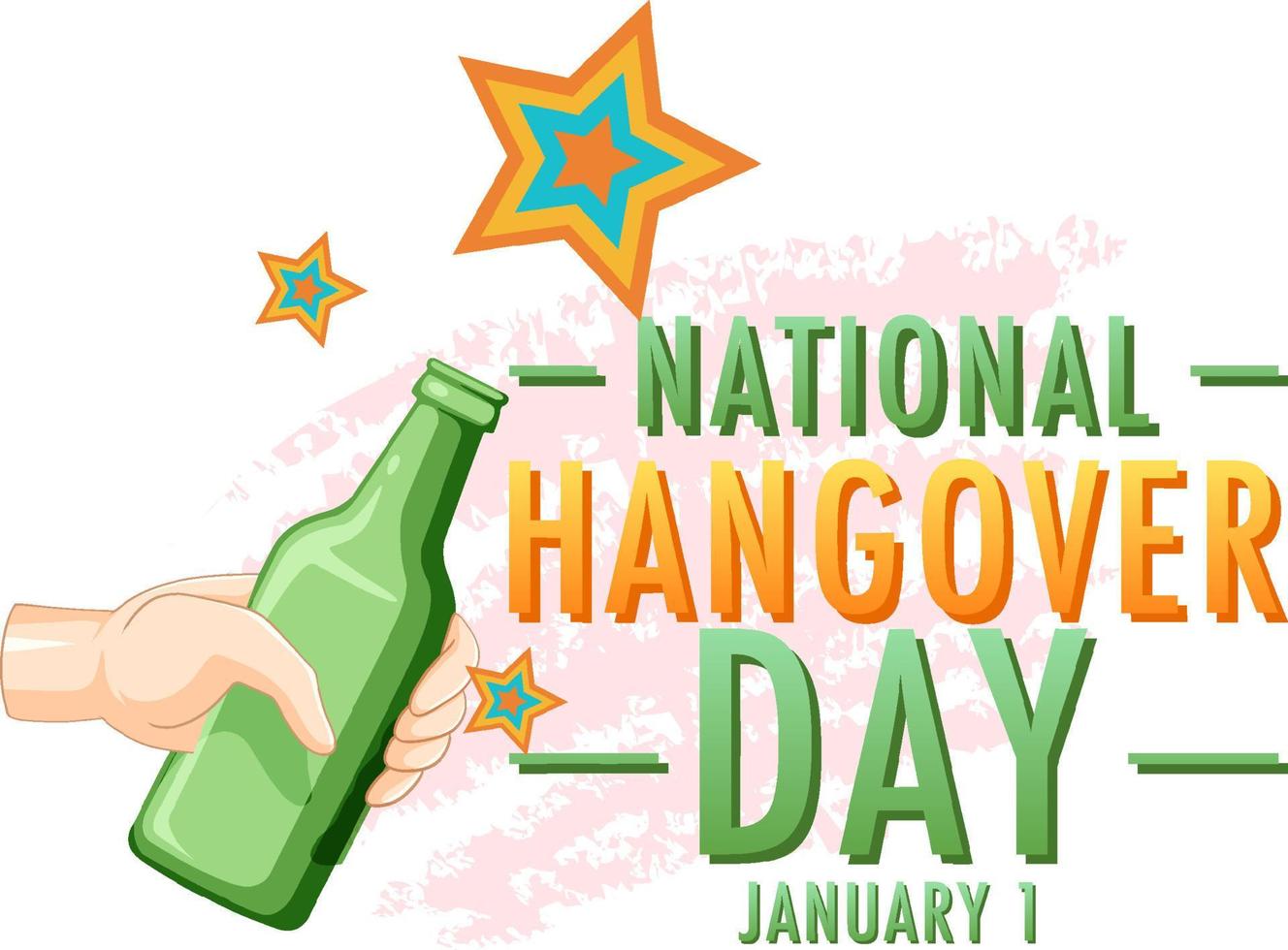 National Hangover Day Banner Design 14073512 Vector Art at Vecteezy