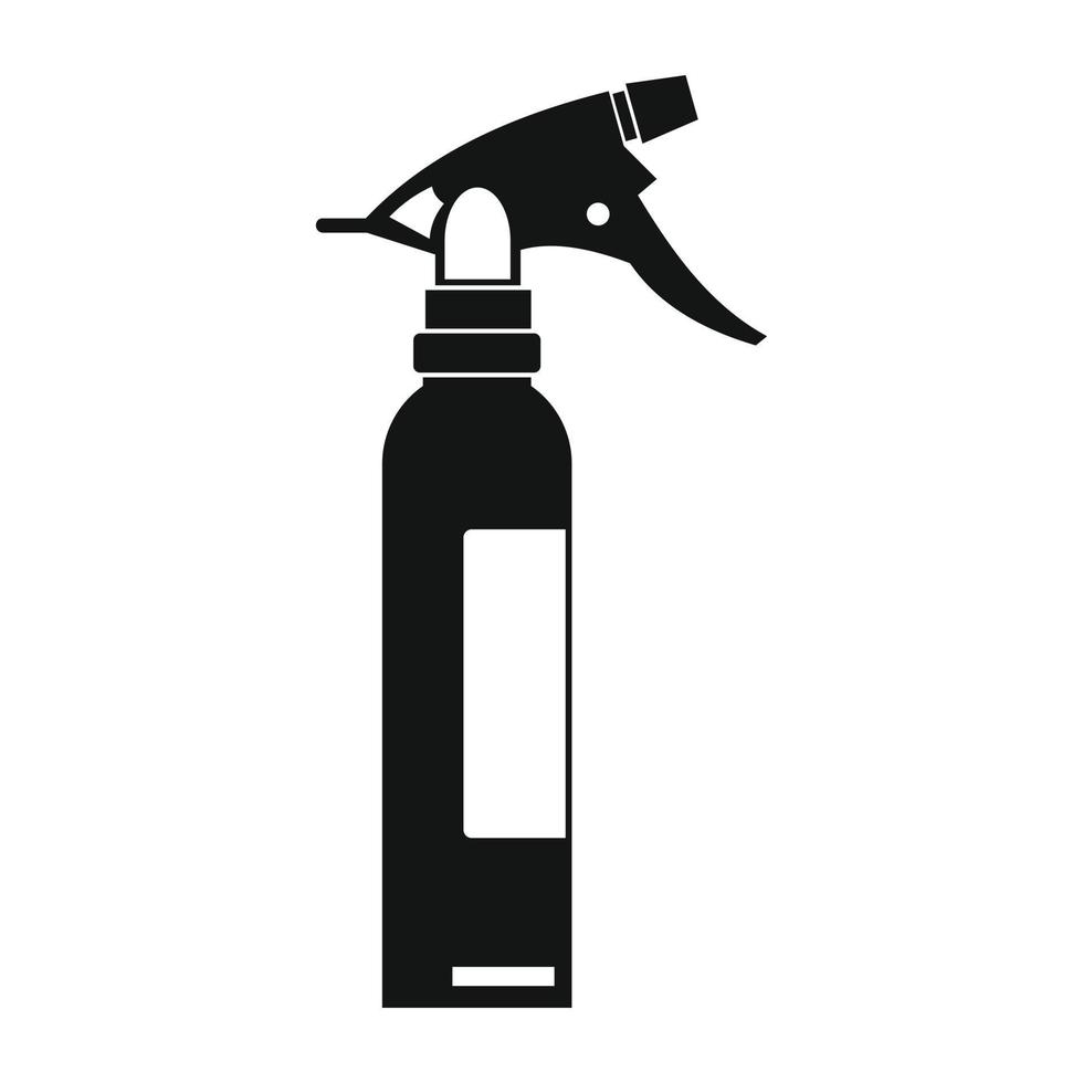 Sprayer black simple icon vector