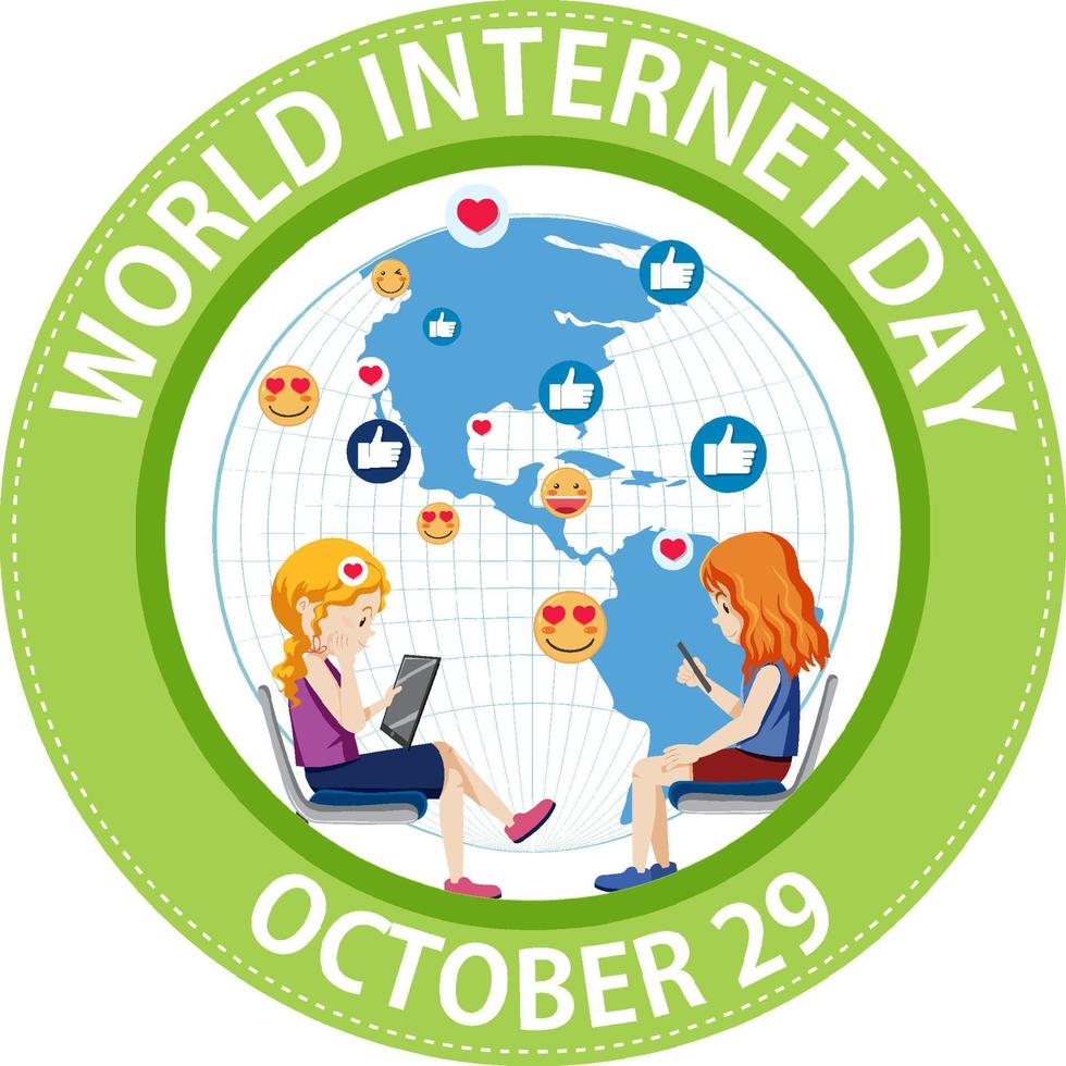 World Internet Day Banner Design vector