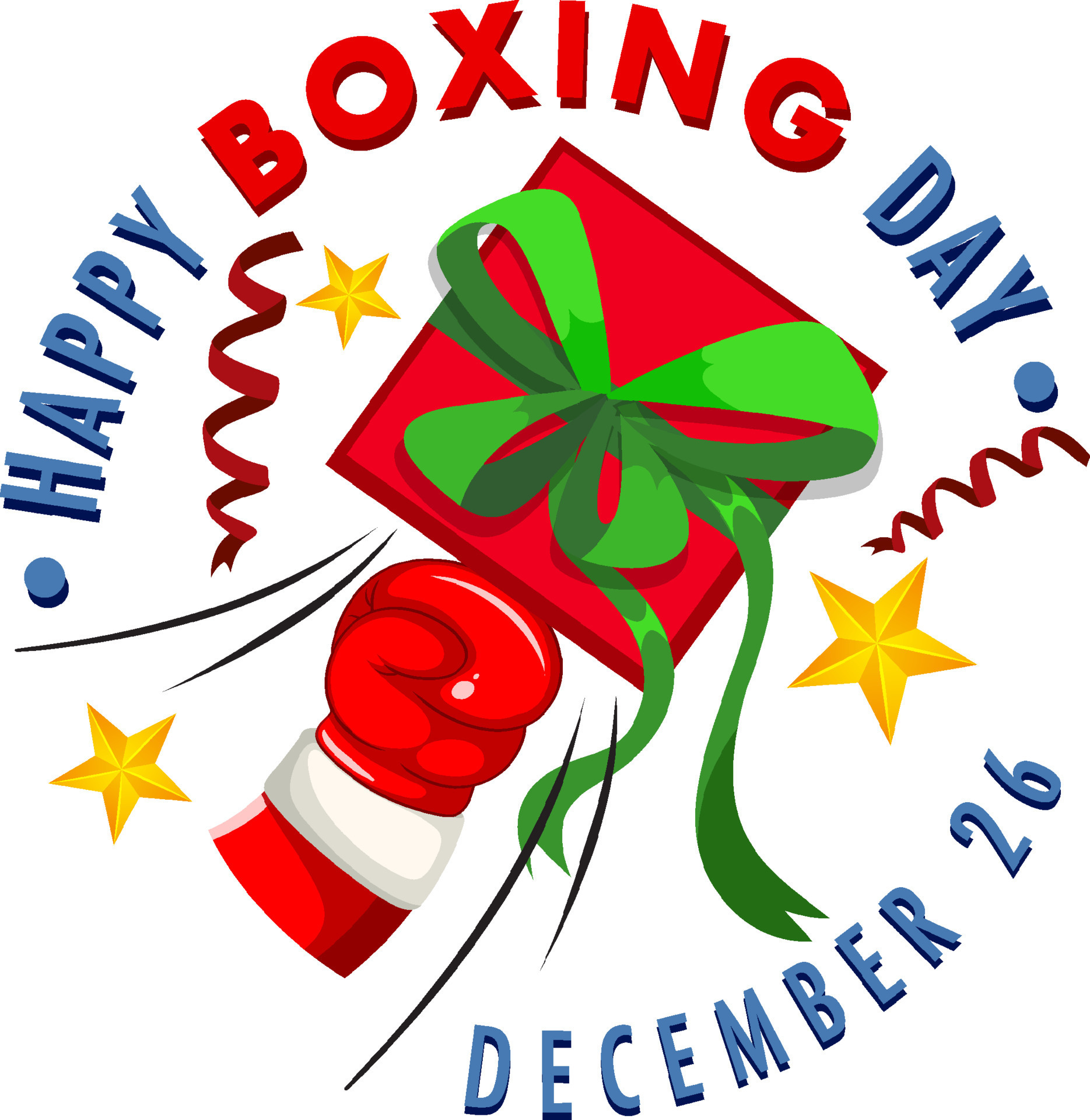 Happy Boxing Day banner design 14074184 Vector Art at Vecteezy