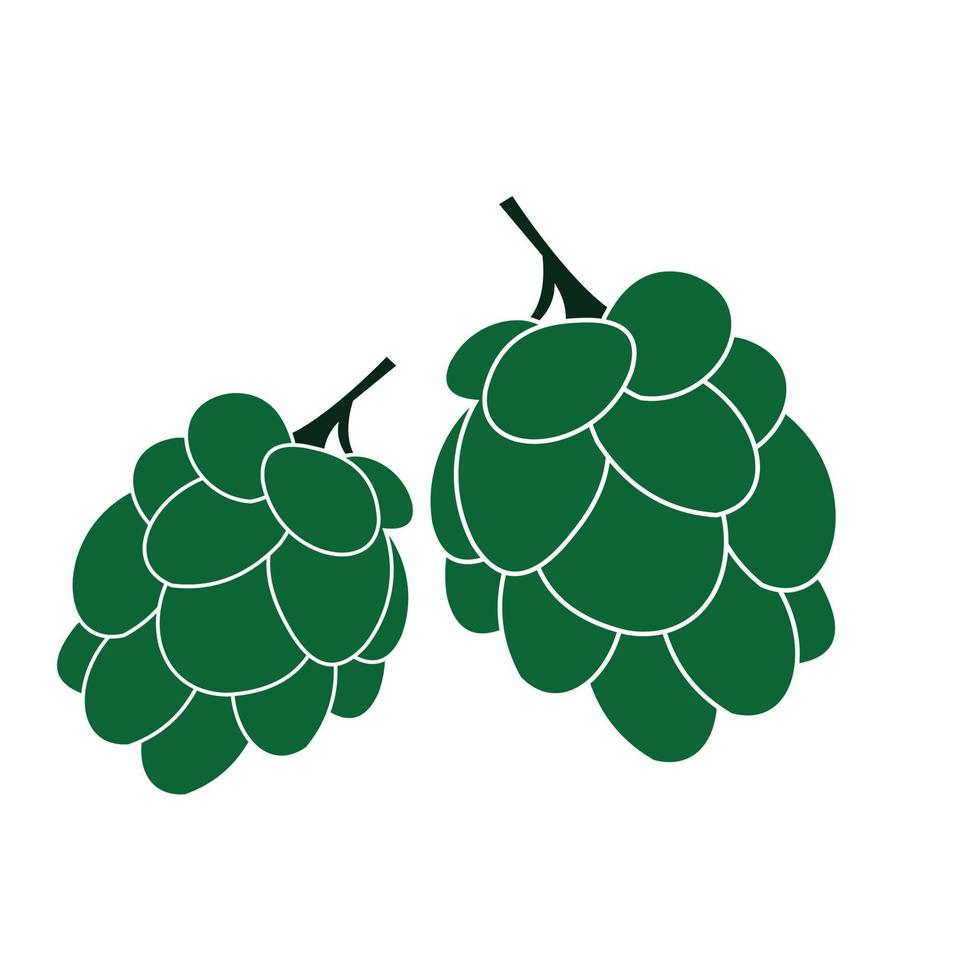 Hop flat icon vector