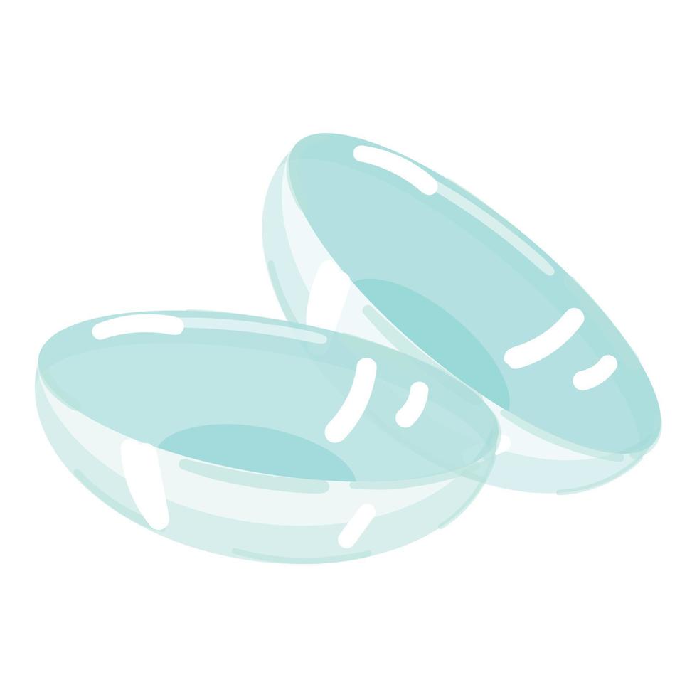 Modern contact lens icon cartoon vector. Eye case 14074485 Vector Art