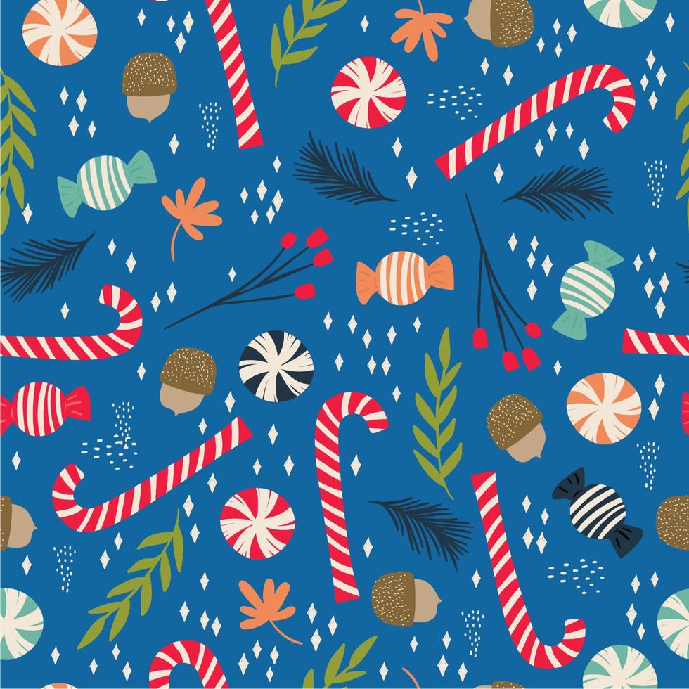 Christmas backgrounds, seamless pattern. Vector illustration