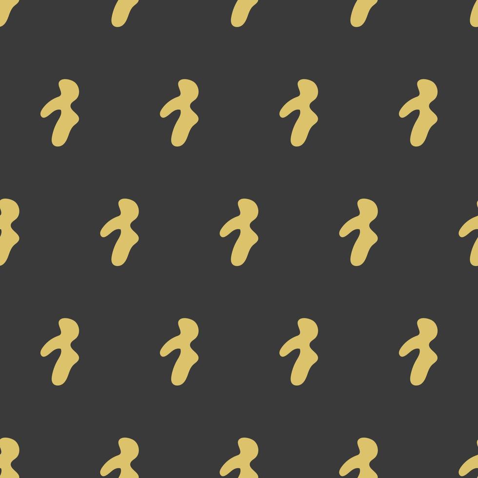 Abstract pattern. Gold and black Trendy pattern for wrapping paper, wallpapers, backgrounds. Vector seamless pattern